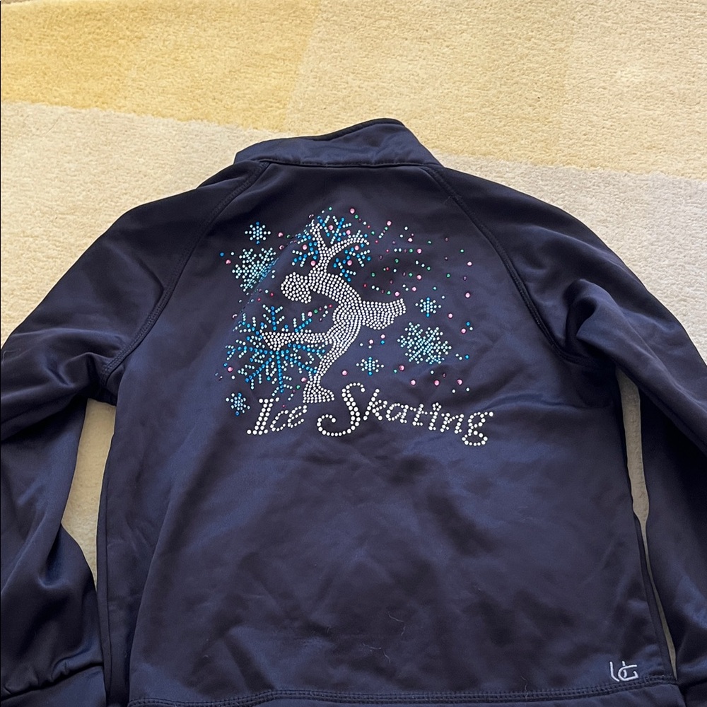 Kids Ice Skating Jacket - Black